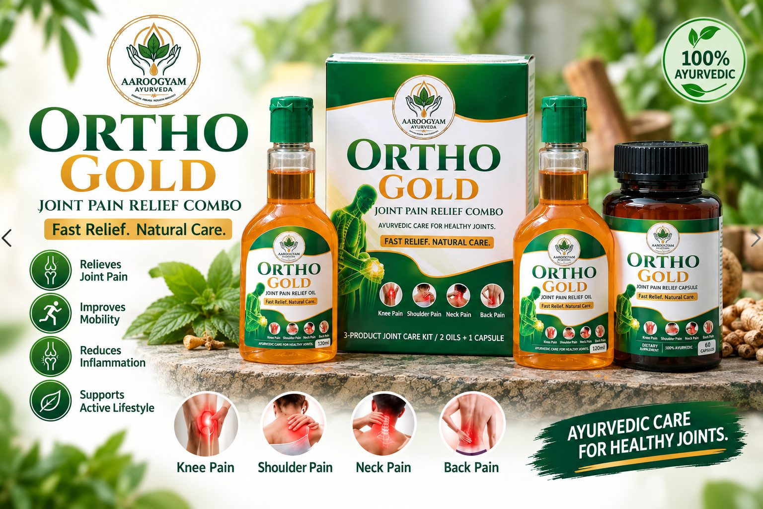 Ortho Gold Oil and Capsules